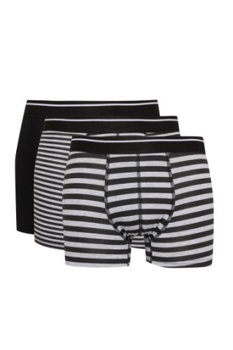 Regular Fit Çizgili 3'lü Boxer