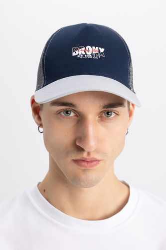 Man Woven Embroidered Hat