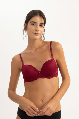 Fall In Love Lace Push Up Bra