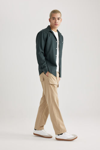 Rustic Loose Fit Trousers