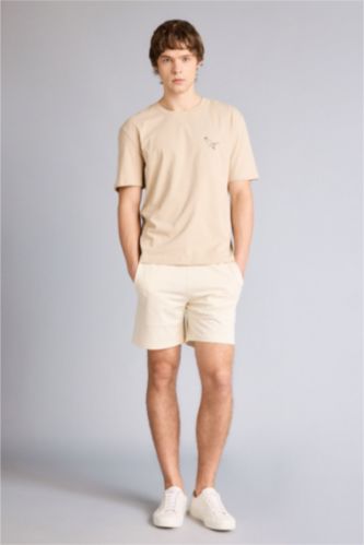 رجال بيج شورت كابري سليم فيت بساق ضيق
