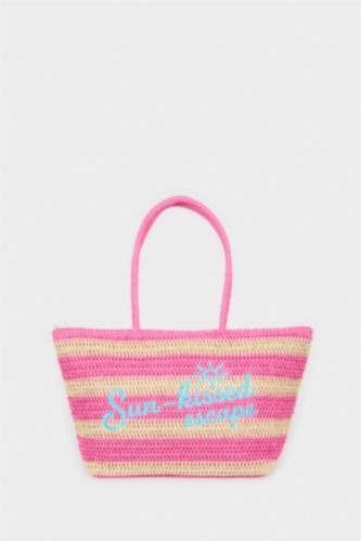 Woman Karma Wicker Shoulder bag