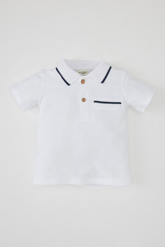 Erkek Bebek Kısa Kollu Polo Tişört