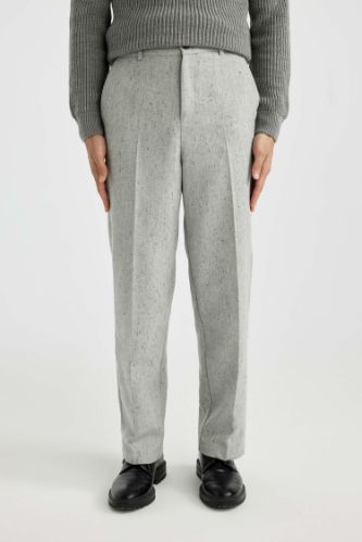 Klasik Pantolon Wide Leg Basic Düz Geniş Bol Paça