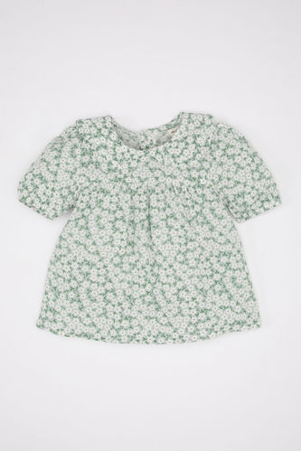 Рубашка с коротким рукавом для малышей девочек