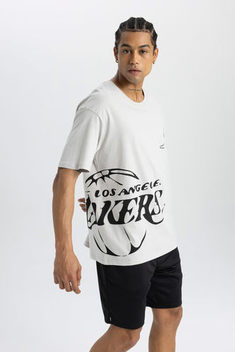 NBA Los Angeles Lakers Licensed Crew Neck T-Shirt