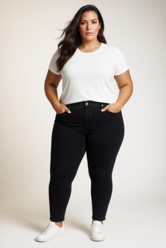 Slim Fit Dar Kesim Bisiklet Yaka Basic Düz Fitilli Kaşkorse Kısa Kollu Tişört
