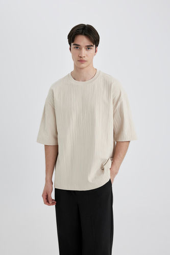 Loose Fit Crew Neck T-Shirt