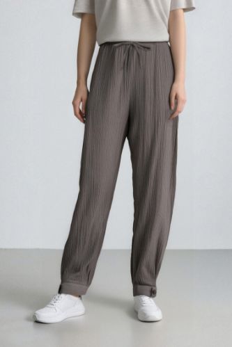 Cargo Fit Muslin Trousers