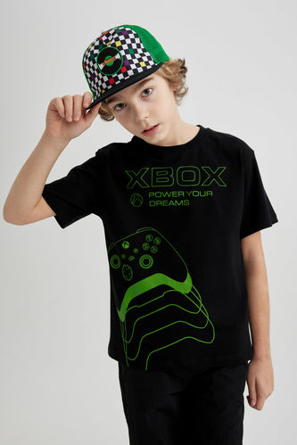 Ұлдарға Xbox Лицензиялық дөңгелек жаға қысқа жеңді Қысқа жеңді футболка