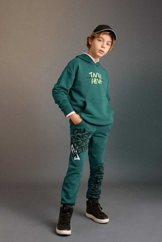 Boy Printed Jogger Sweatpants