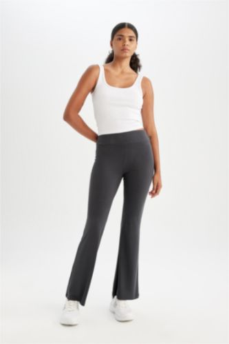 İspanyol Paça Sporcu Modal Pantolon