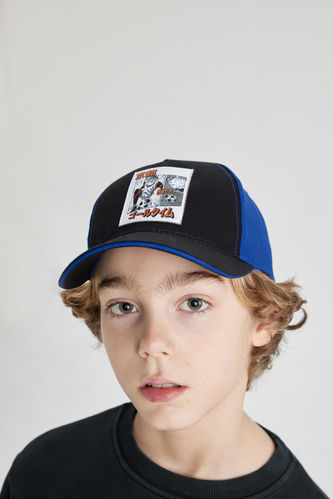 Erkek Çocuk Baskılı Beyzbol Basketbol Şapkası