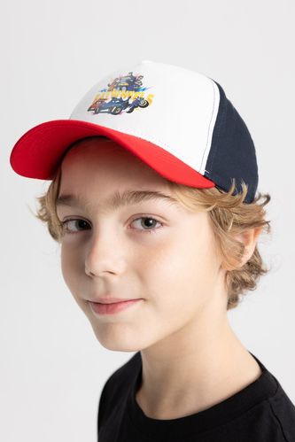 Erkek Çocuk Batwheels		 Baskılı Pamuklu Beyzbol Basketbol Şapkası