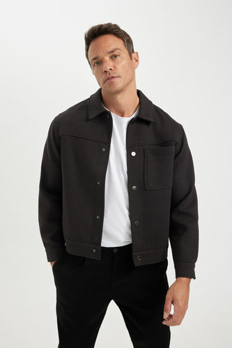 Relax Fit Lined Puffer Jacket