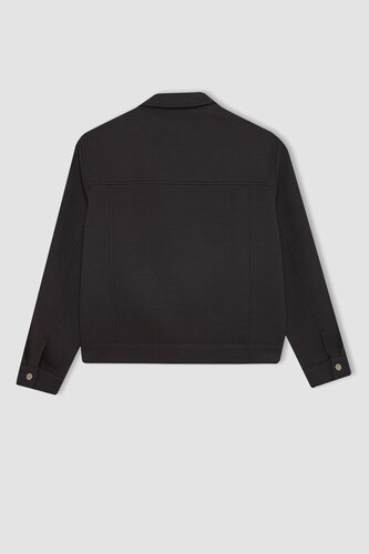 Snap Puffer Jacket