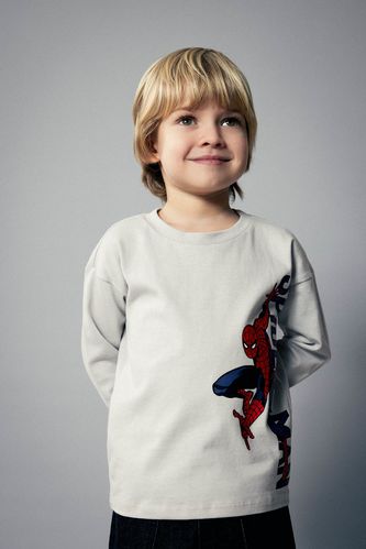 Baby Boy Marvel Comics Cotton Long Sleeve T-Shirt