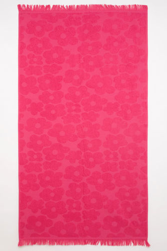 Girl Patterned Cotton Beach Towel