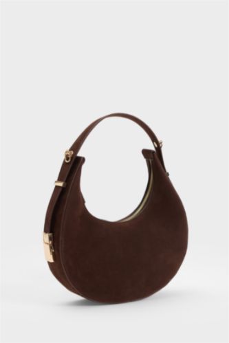 Kadın Süet Omuz Çantası