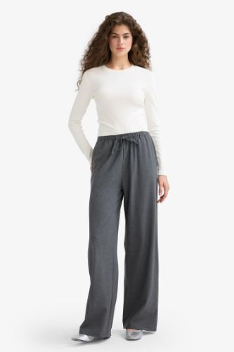 Coool Wide Leg Normal Bel Pantolon