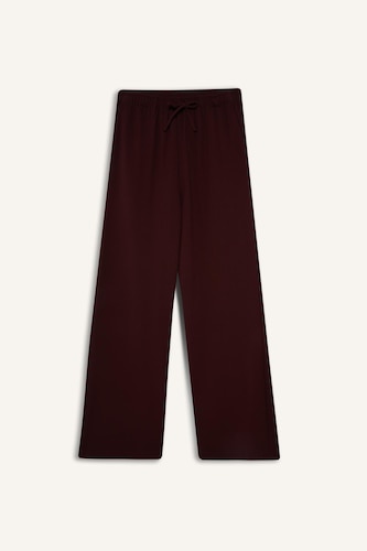Normal Waist Wide Leg Trousers