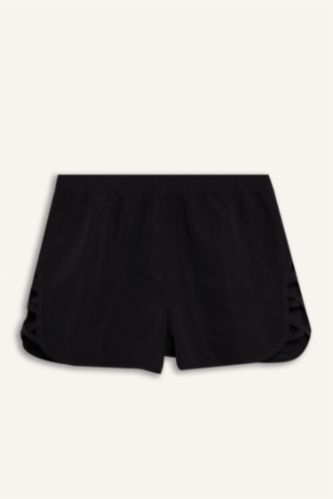 Әйелдерге қара Regular Fit теңіз шорты