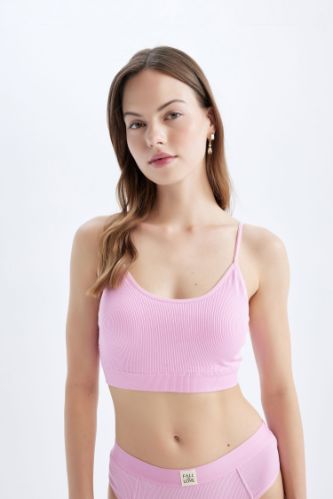 Çıkarılabilir Pedli Seamless Bra-Fall in Love