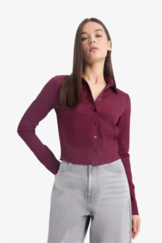 Coool ұзын бұлшықет пішімі Ұзын жеңді көйлек