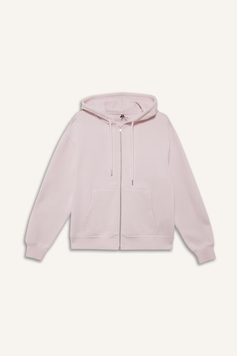 Relax Fit Kapüşonlu Basıc Sweatshirt