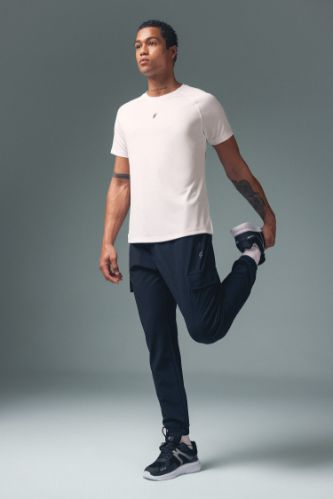 DeFactoFit Sporcu Jogger Eşofman Altı Standart Fit Dokuma Kargo Cepli Lastikli Paça