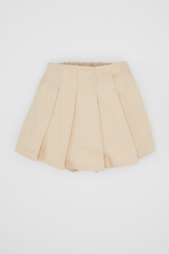 Baby Girl Gabardine Regular Fit Skirt