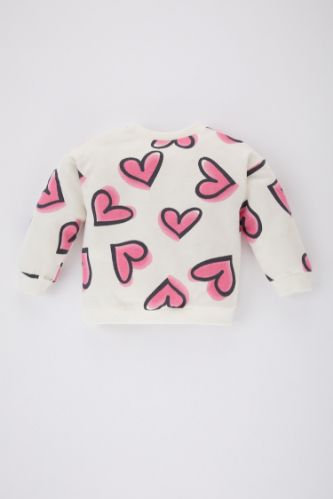 Huxbaby heart knit store jumper