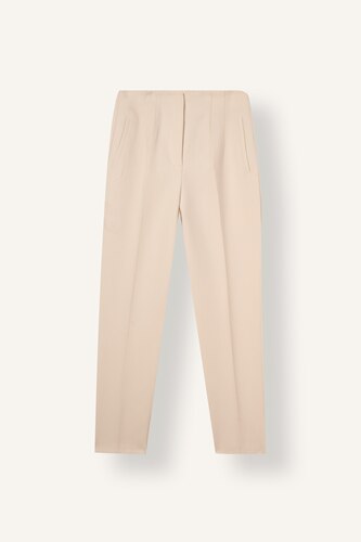 Carrot Fit Super Skinny Hem Zipper Trousers