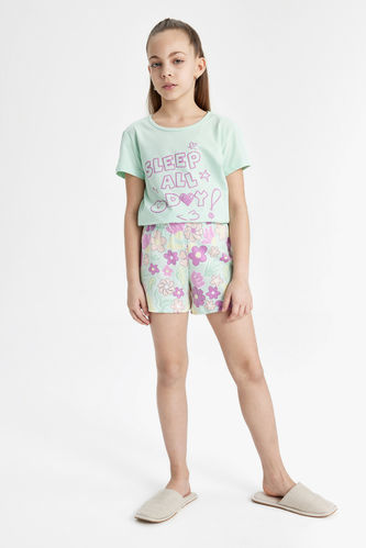Girl Printed 2 Piece Pajama Set