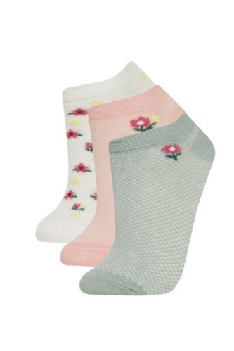 Chaussettes Coton pour Fille - 3 Paires