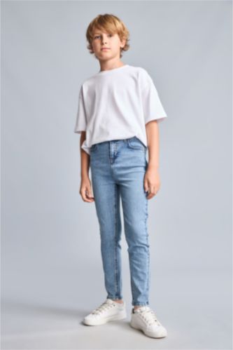 Young Boys - Teen Boys Light Blue Slim Fit Jeans