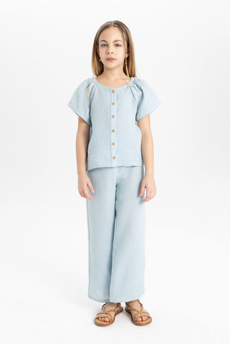 Girl Blouse and Trousers 2 Piece Set