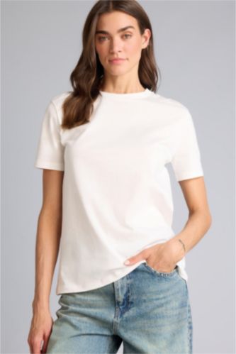 حريمي اوف وايت Woman Short Sleeve T-Shirt