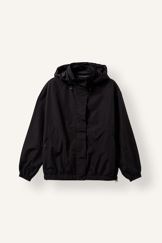 Женщины Черный Дождевик Regular Fit