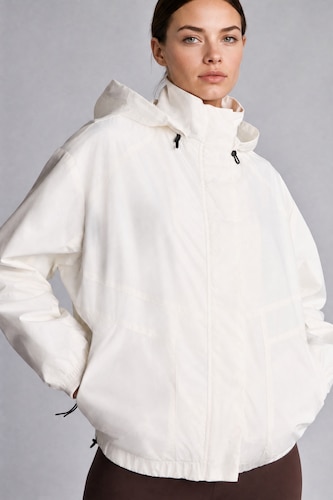 Женщины Белый Дождевик Regular Fit