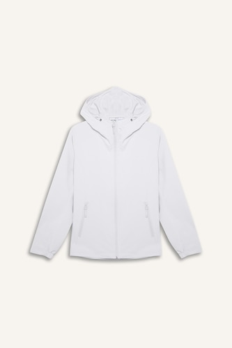 DeFactoFit Regular Fit Hooded Zip-Up Waterproof Jacket