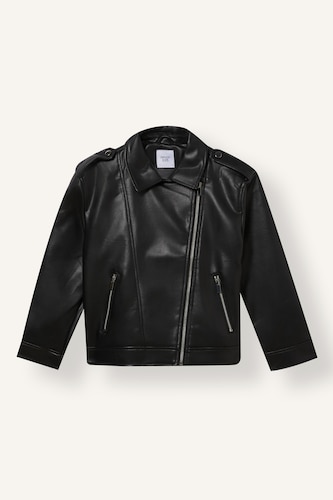 Girl Waterproof Black Jacket