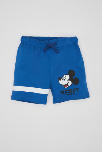 Regular Fit Mickey & Minnie Licensed Short