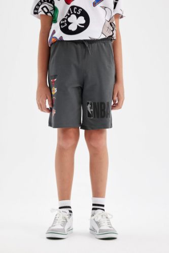 Erkek Çocuk NBA Wordmark Şort