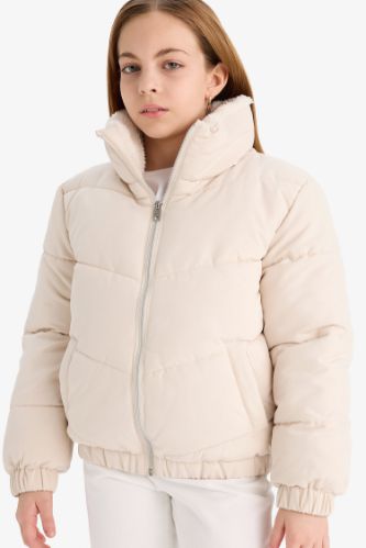 Kız Çocuk Pelüş Astar Mont