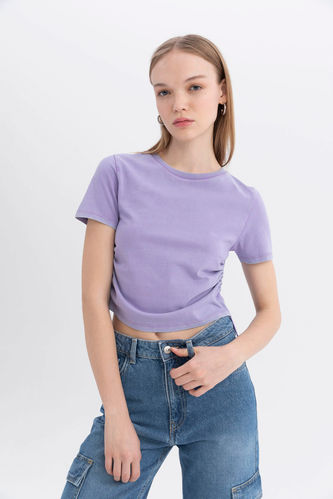 Crop Short Sleeve T-Shirt