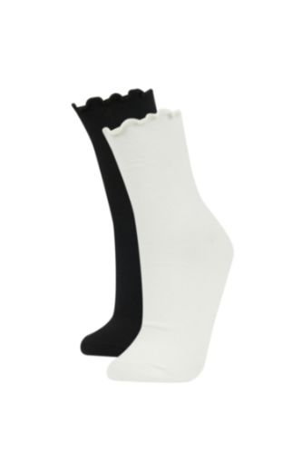 Woman Karma 2 piece Cotton Long sock