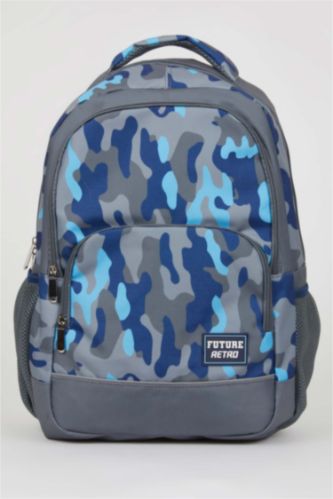 Erkek Çocuk Baskılı Oxford Okul Sırt Çantası