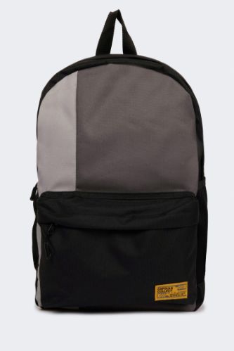 Unisex Basic Düz Okul Sırt Çantası