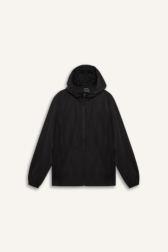 Slim Fit Hooded Zippered Waterproof Jacket